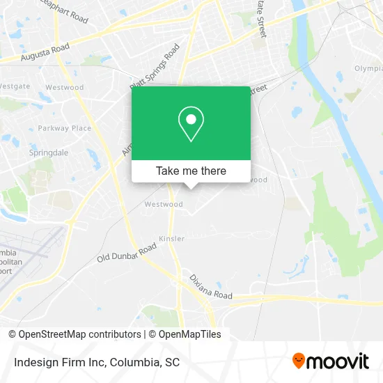 Indesign Firm Inc map