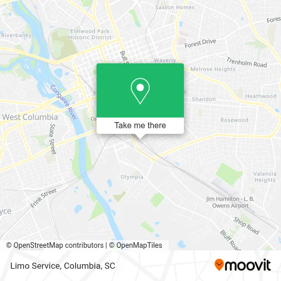 Limo Service map