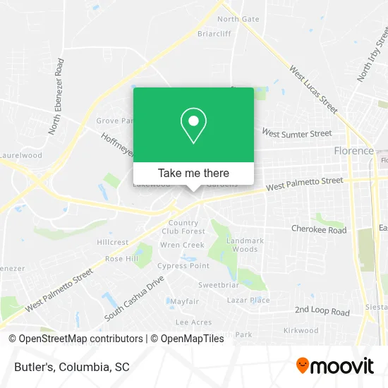 Butler's map