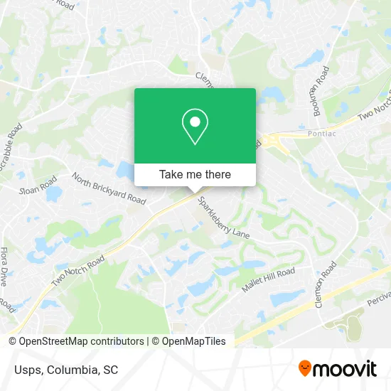 Usps map