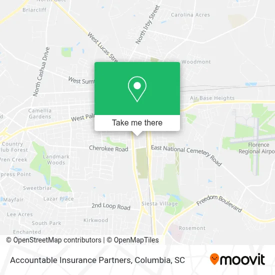 Accountable Insurance Partners map