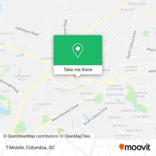 T-Mobile map