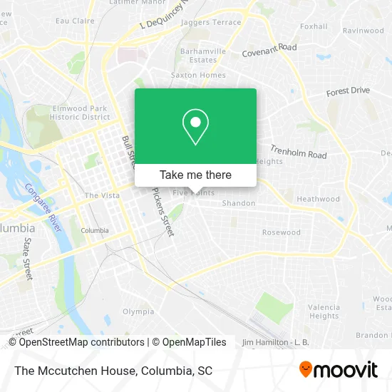 The Mccutchen House map
