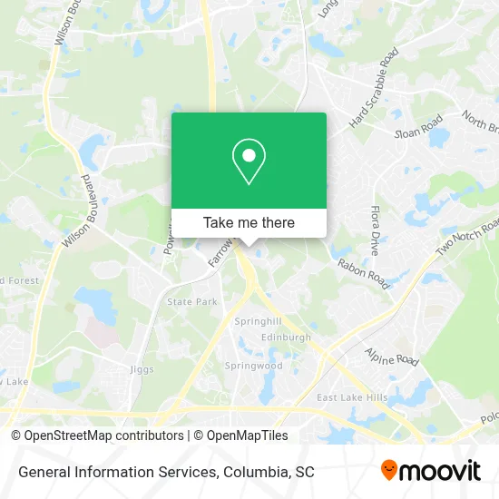General Information Services map