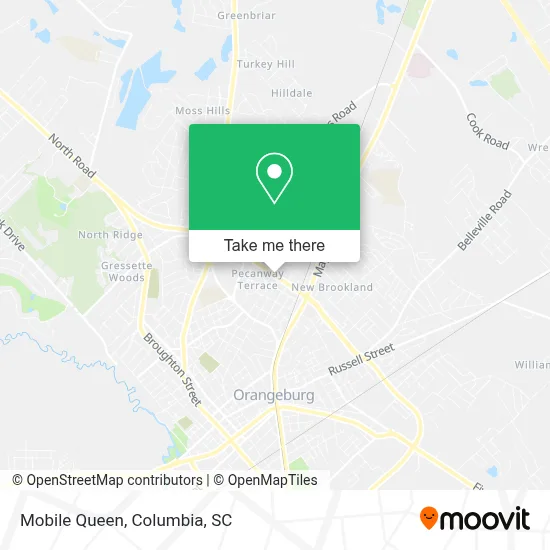 Mobile Queen map