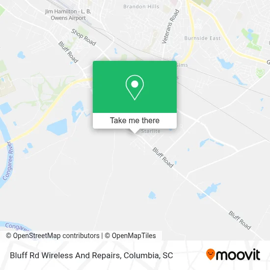 Bluff Rd Wireless And Repairs map
