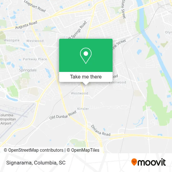 Signarama map