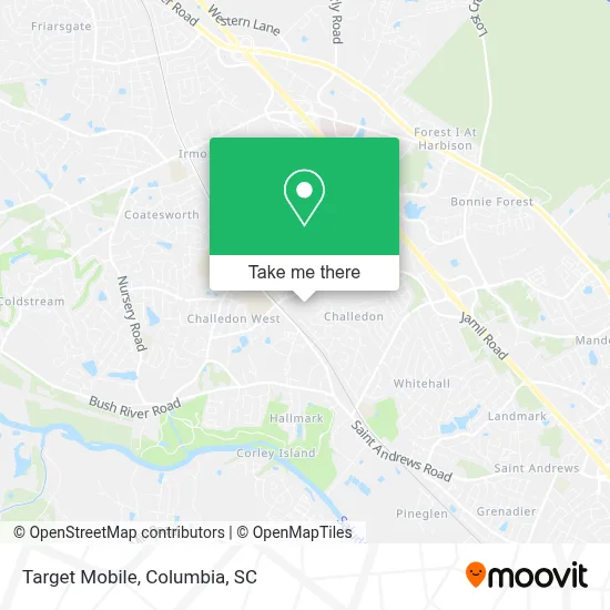 Target Mobile map