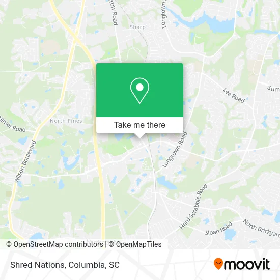 Shred Nations map