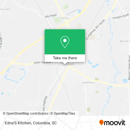 Edna’S Kitchen map