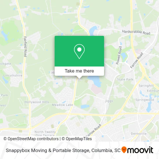 Snappybox Moving & Portable Storage map