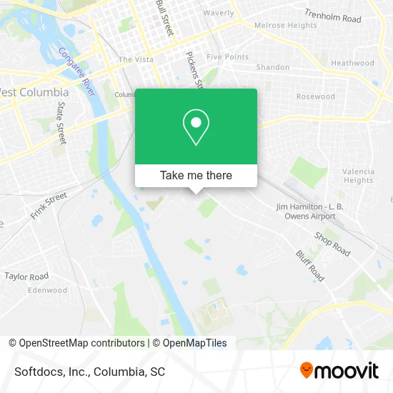 Softdocs, Inc. map