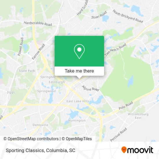 Sporting Classics map