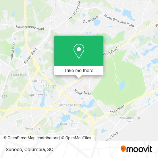 Sunoco map