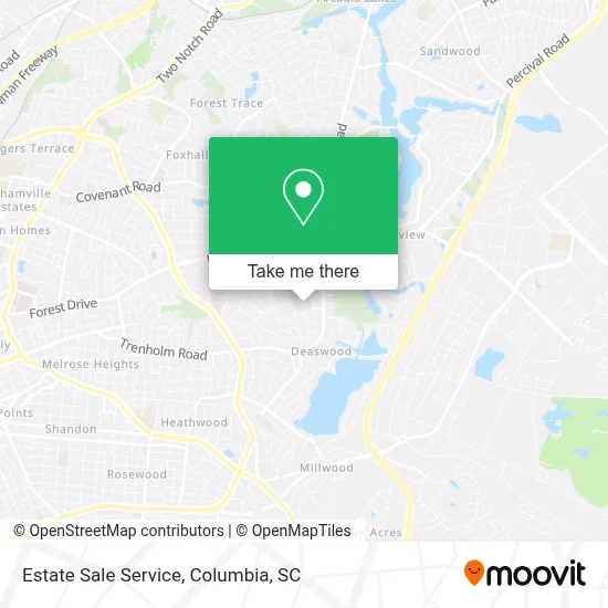 Estate Sale Service map