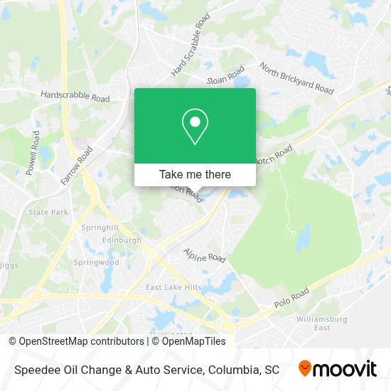 Speedee Oil Change & Auto Service map