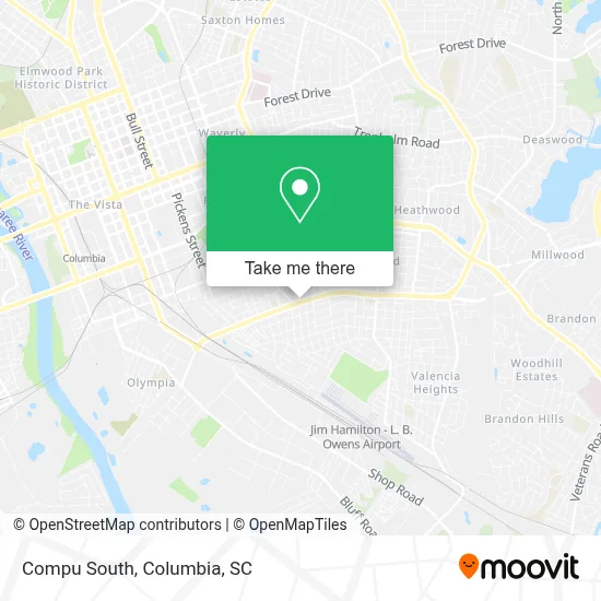 Compu South map