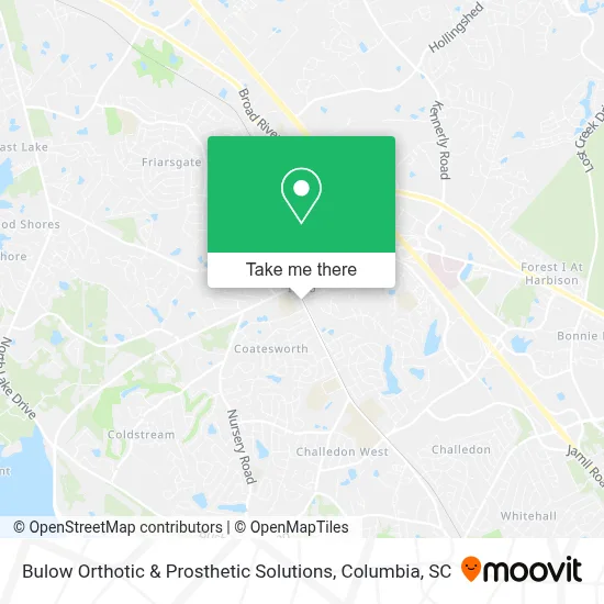 Bulow Orthotic & Prosthetic Solutions map