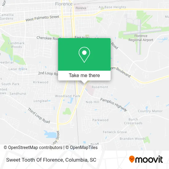 Sweet Tooth Of Florence map