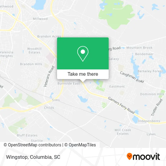 Wingstop map