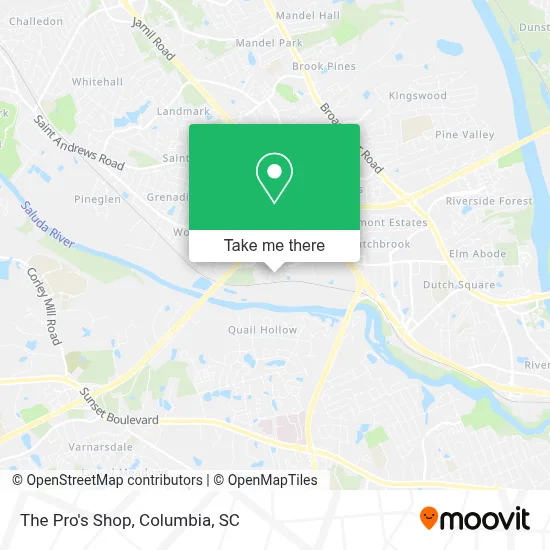 The Pro's Shop map