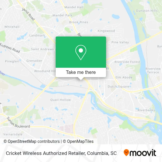 Cricket Wireless Authorized Retailer map