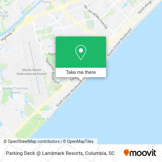 Parking Deck @ Landmark Resorts map