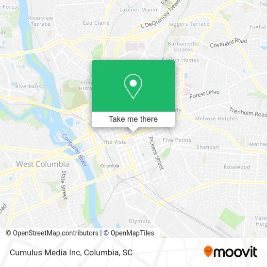 Cumulus Media Inc map