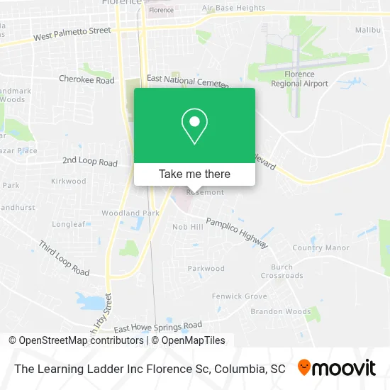 The Learning Ladder Inc Florence Sc map