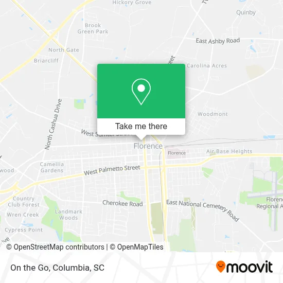 On the Go map