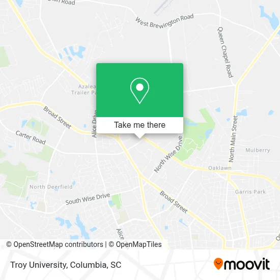 Troy University map