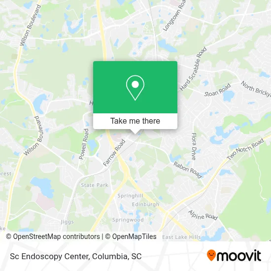 Sc Endoscopy Center map