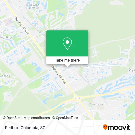 Redbox map