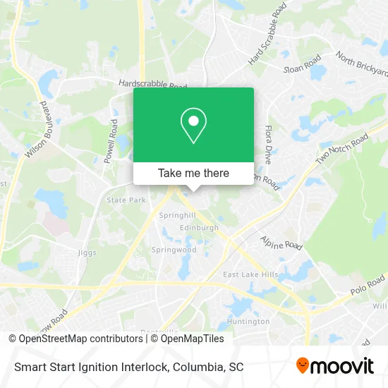 Smart Start Ignition Interlock map
