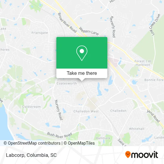 Labcorp map