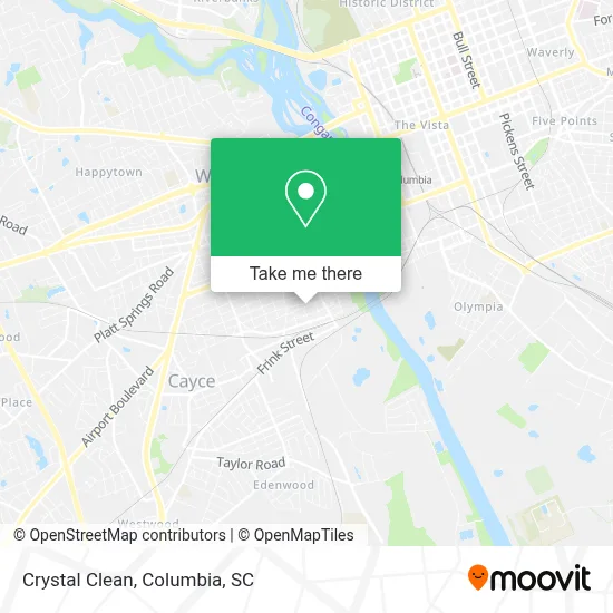 Crystal Clean map