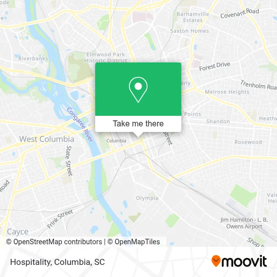 Hospitality map