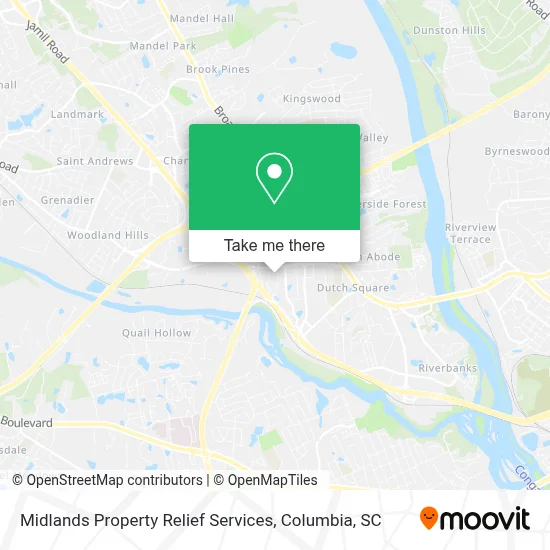 Midlands Property Relief Services map