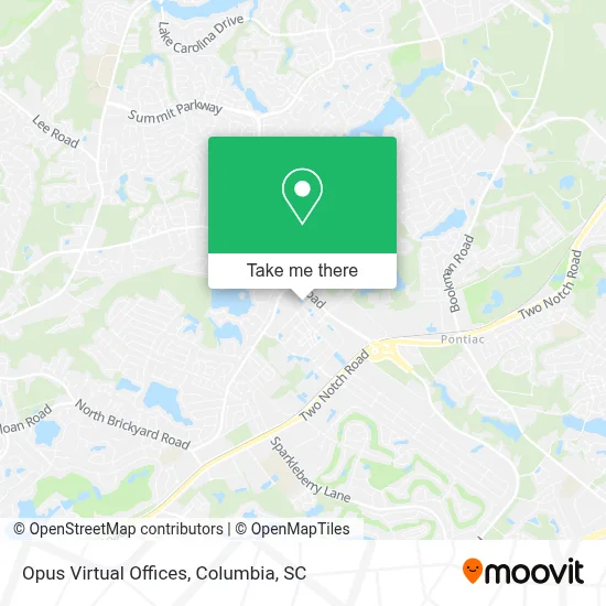 Opus Virtual Offices map