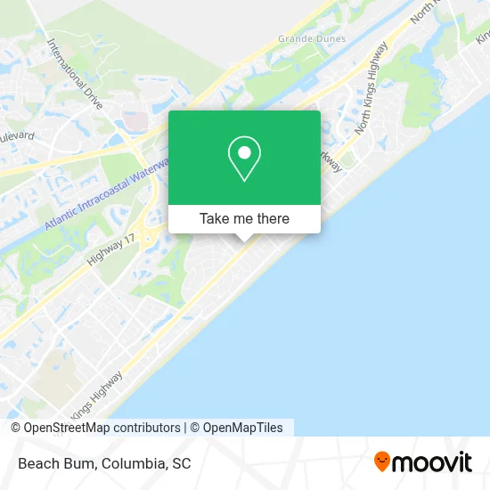 Beach Bum map