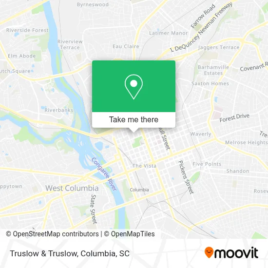 Truslow & Truslow map
