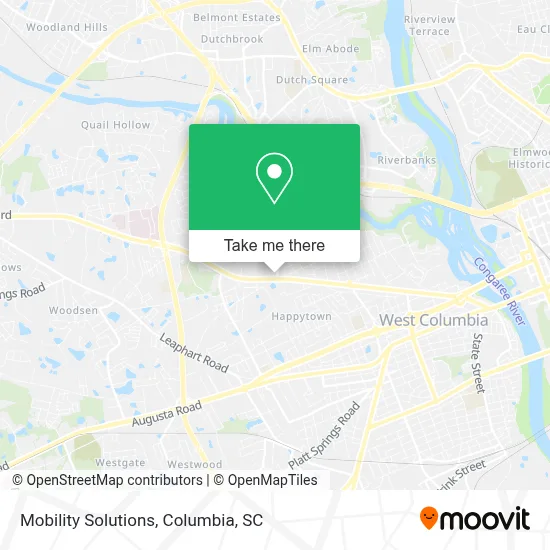 Mobility Solutions map