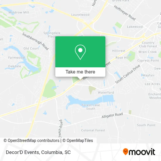 Decor'D Events map