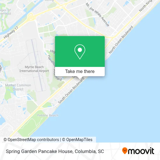 Spring Garden Pancake House map