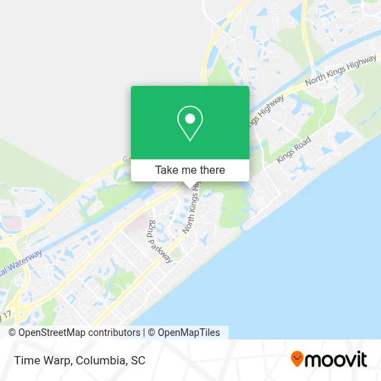 Time Warp map
