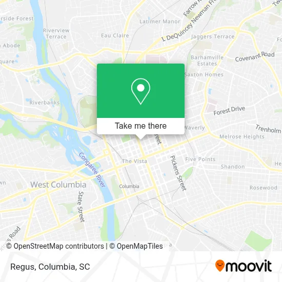 Regus map