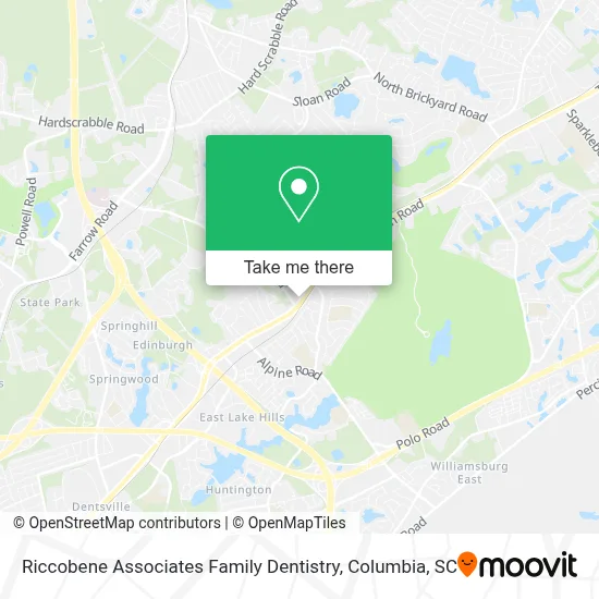 Riccobene Associates Family Dentistry map