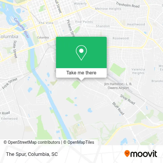 The Spur map