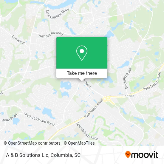 A & B Solutions Llc map
