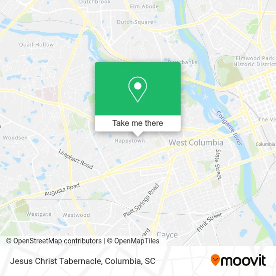 Jesus Christ Tabernacle map